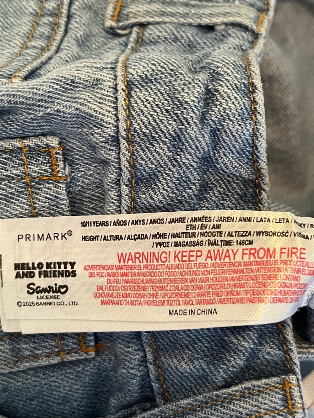 Hello Kitty and Friends Girl Jeans - Picture 7 of 8